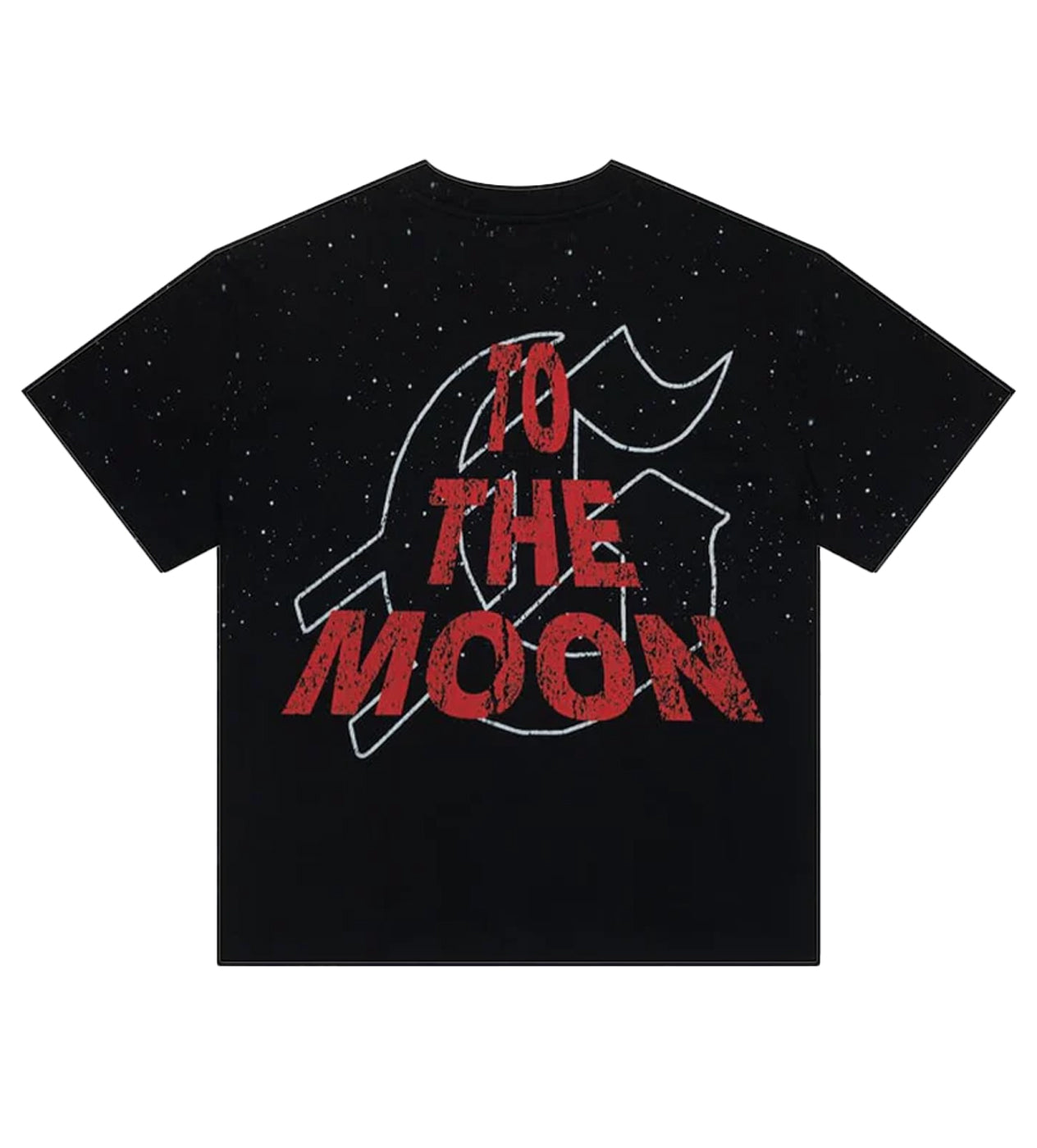 Godspeed No Looking Back Tee Black/Red