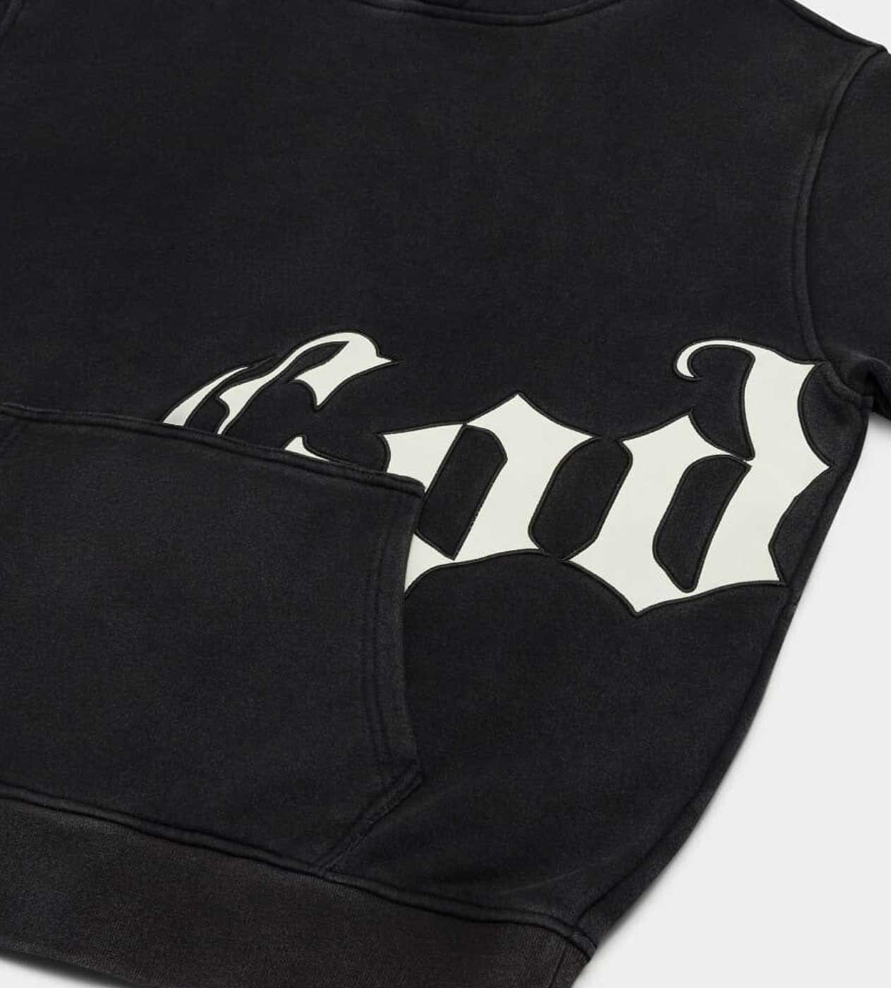 Godspeed OG Logo Hoodie Washed Black