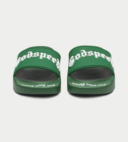 Godspeed OG Logo Slides Fortune Green