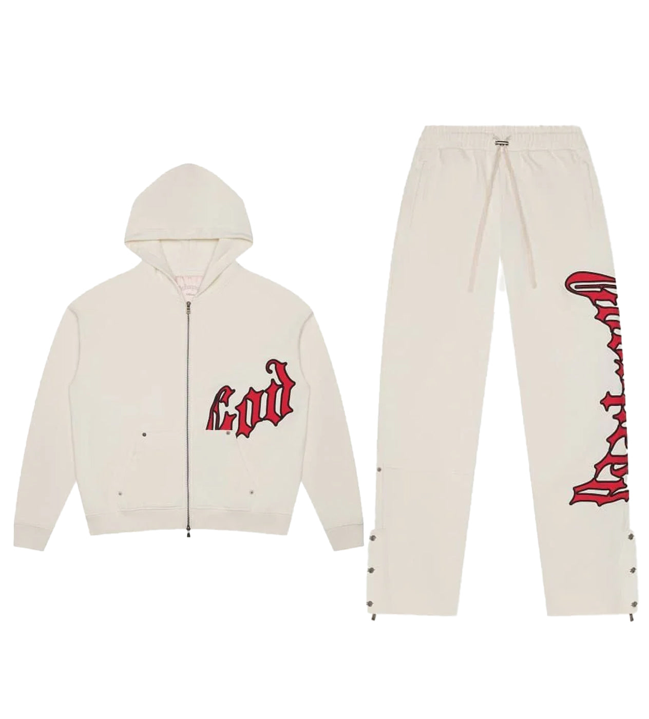 Godspeed OG Logo Sweatsuit Cream/Red