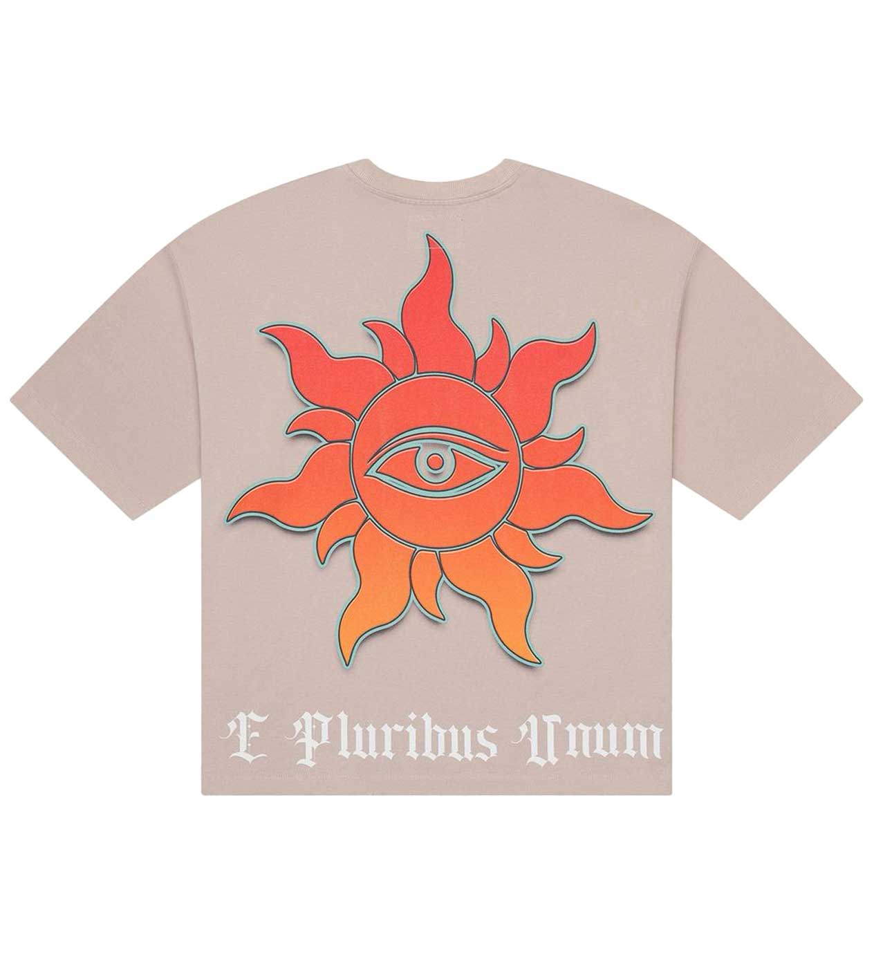 Godspeed On The Run Tee Stone