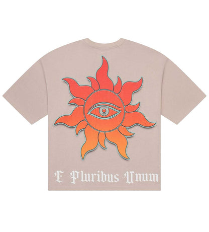 Godspeed On The Run Tee Stone
