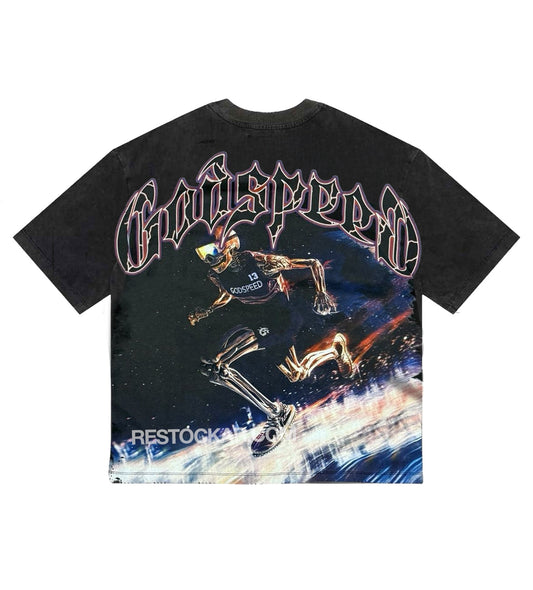 Godspeed Run Club Tee Black