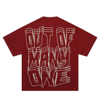 Godspeed F1 Skele Rarri Tee Crimson
