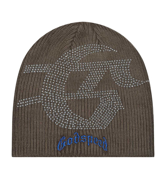 Godspeed Studded Beanie Olive/Blue