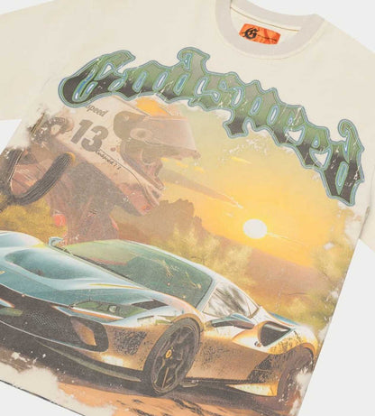 Godspeed Sunset Drift Tee Bone