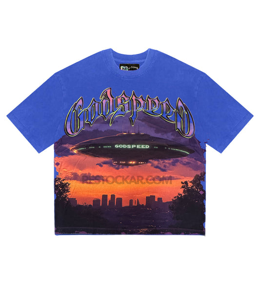 Godspeed U.A.P Tee Royal Wash