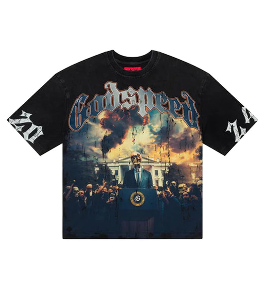 Godspeed V.O.D Tee Black