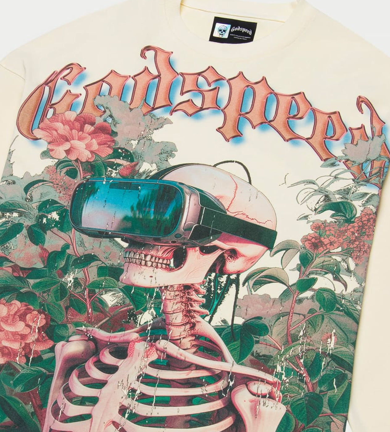 Godspeed Vision Flower Thermal L/S Cream