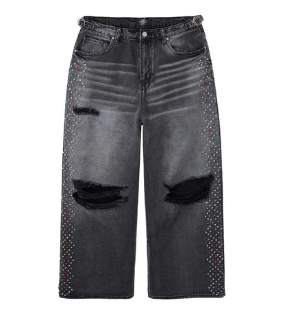 HMDD H-Star Baggies Denim Pant Black