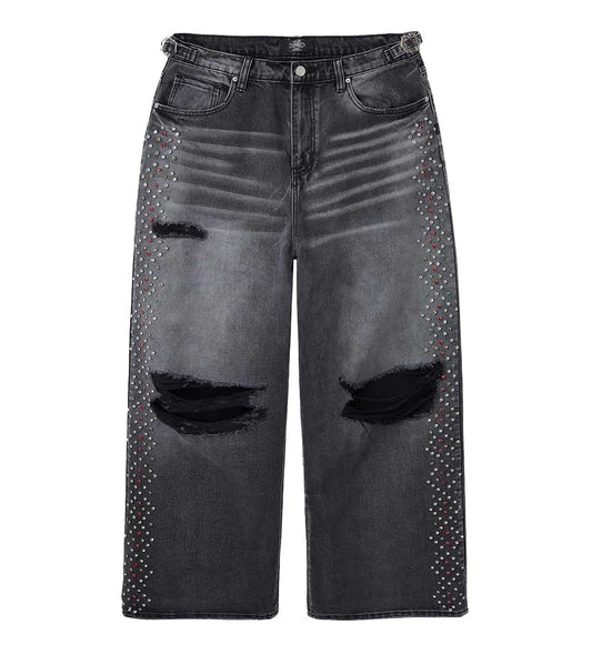 HMDD H-Star Baggies Denim Pant Black