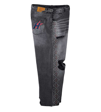HMDD H-Star Baggies Denim Pant Black