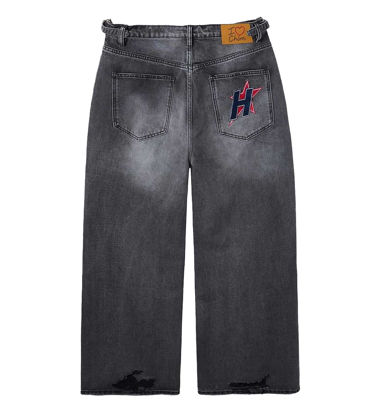 HMDD H-Star Baggies Denim Pant Black
