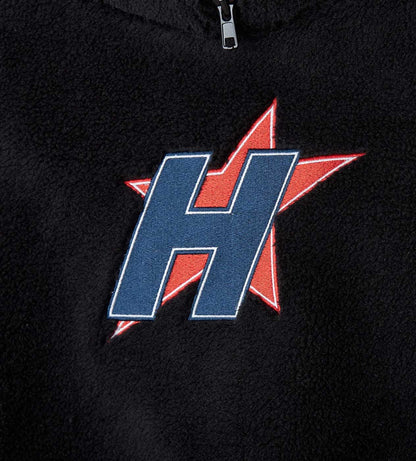 HMDD H-Star Balaclava Hoodie Black