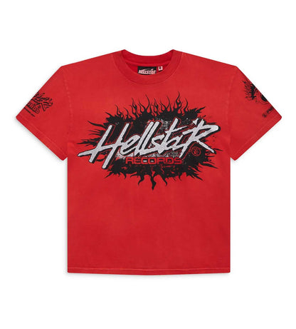 Hellstar Records Tee Red