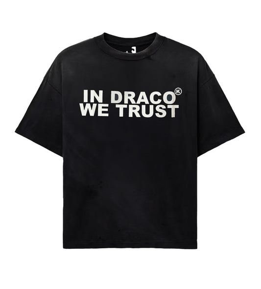 Kixkz Clothing In Draco We Trust Tee Black/White