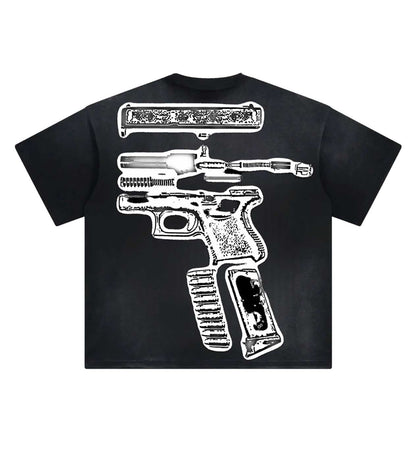 Kixkz Clothing Me, Myself, and My Fye Tee Washed Black