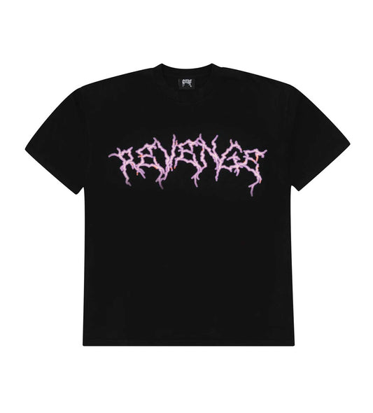 Revenge Lightning Anarchy Tee Black