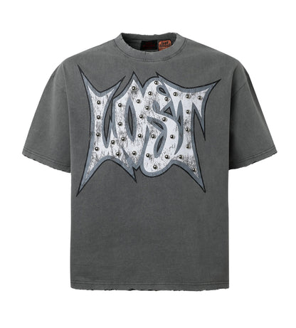 Lost Intricacy Lost Outline Tee Grey