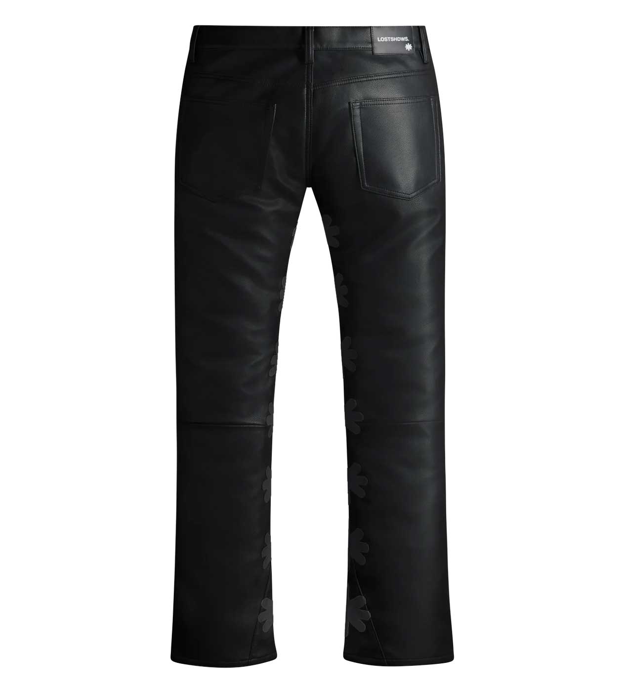 Lost Shdws Leather Pant Black/Black