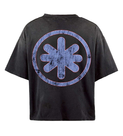 Lost Shdws Metallic Font Tee Black