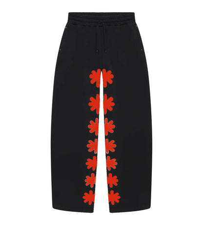 Lost Shdws OG Sun Logo Sweatpants Black/Red
