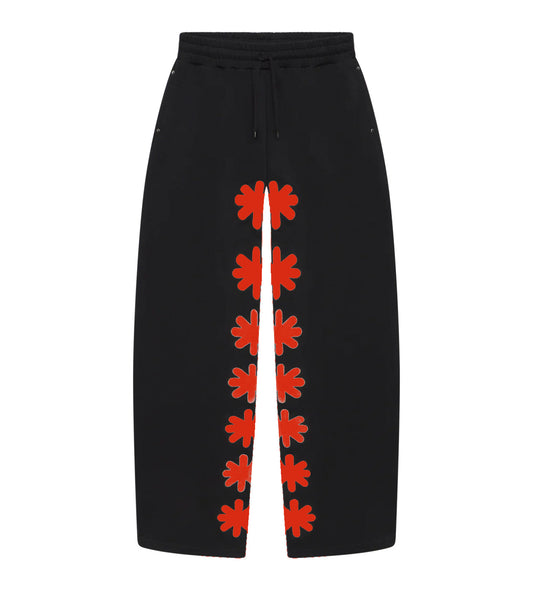 Lost Shdws OG Sun Logo Sweatpants Black/Red