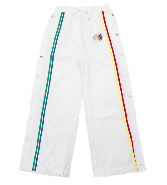 Project Capri Running Man Track Pants White