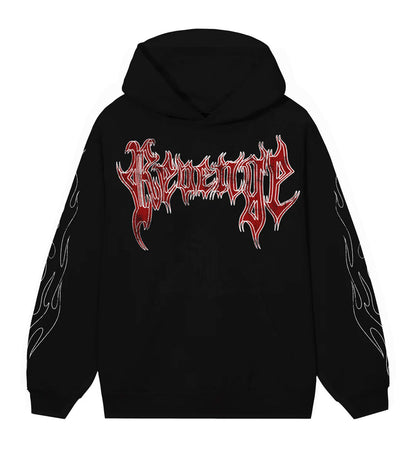 Revenge Grim Reaper Hoodie Black/Red