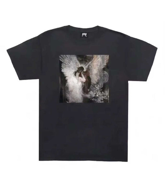 Revenge Angel's Kiss Tee Vintage Black
