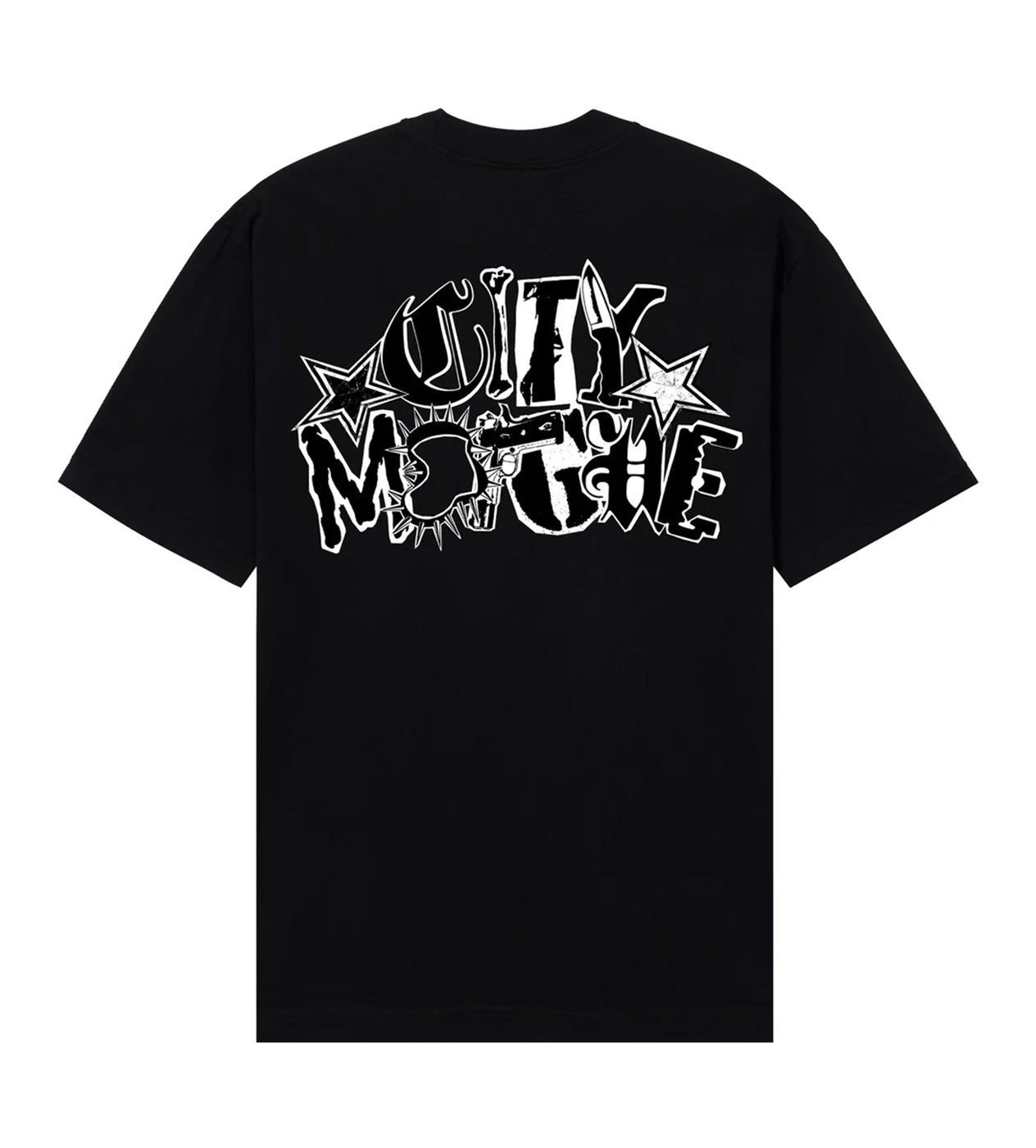 Revenge Arch Logo Claw Tee Black/White