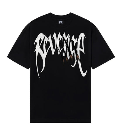 Revenge Arch Logo Claw Tee Black/White