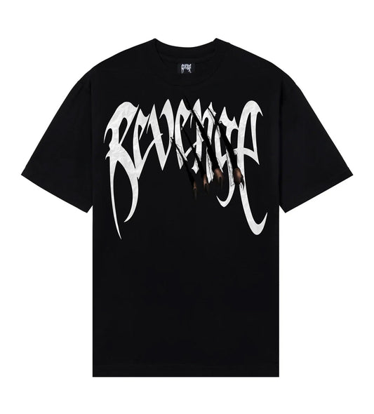Revenge Arch Logo Claw Tee Black/White