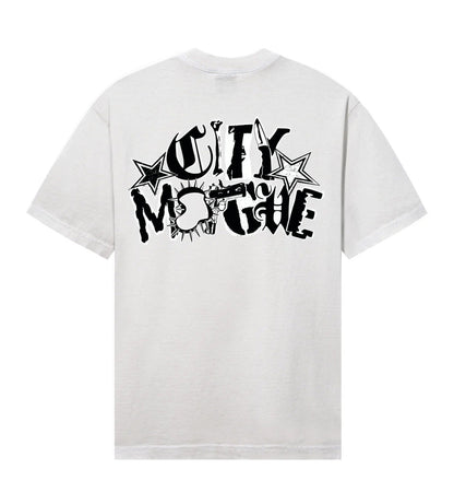 Revenge Arch Logo Claw Tee Cement/Red