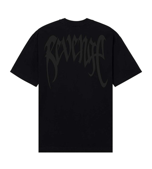 Revenge Black Arch Logo Tee