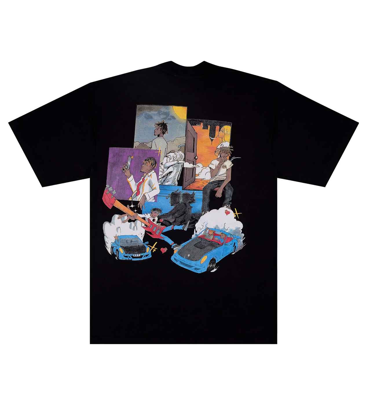 Revenge Burnout Tee Black