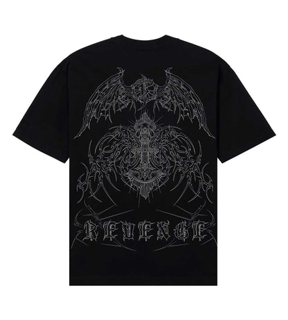 Revenge Cruciform Tee Black