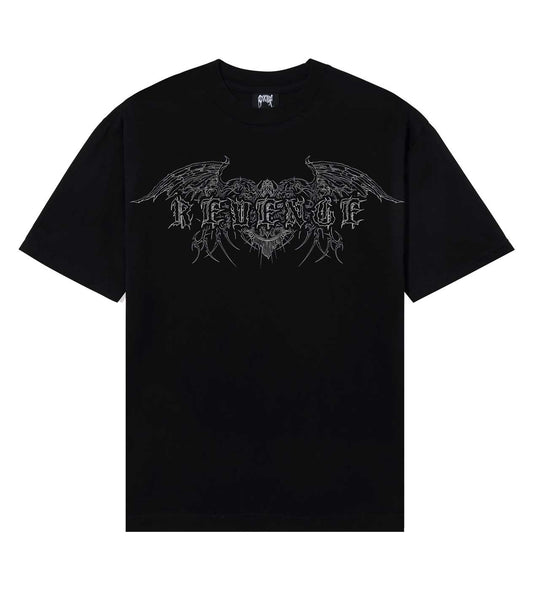 Revenge Cruciform Tee Black