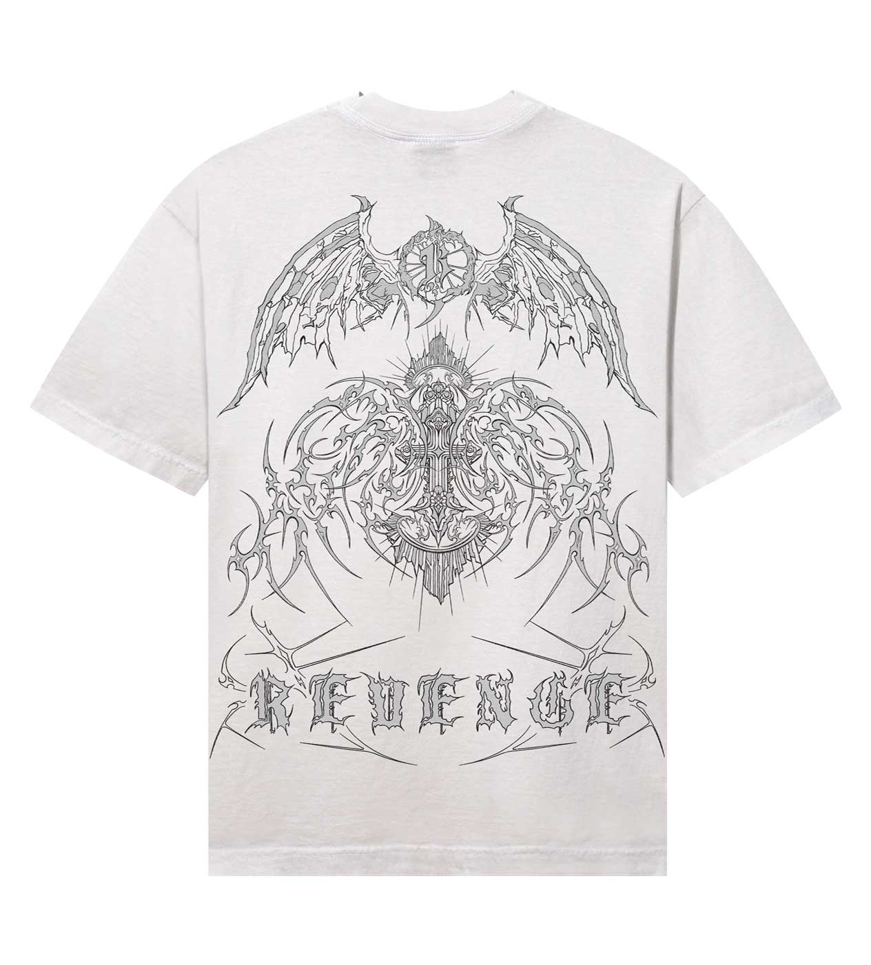 Revenge Cruciform Tee Cement