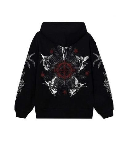 Revenge Dantes Paradise Hoodie Black