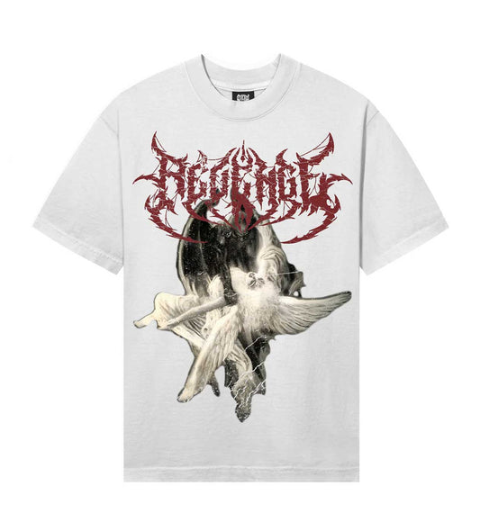 Revenge Fallen Angel Tee Cement