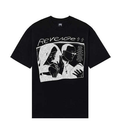 Revenge Heaven Sent Tee Black