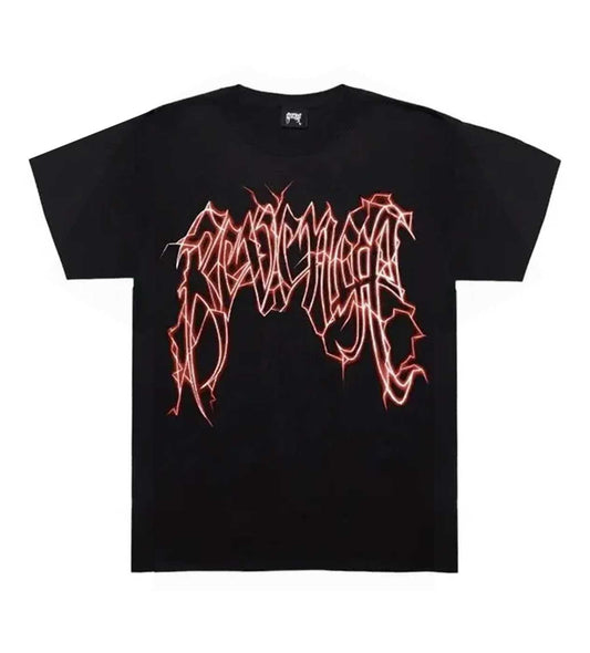 Revenge Lightning Arch Logo Tee Black/Red
