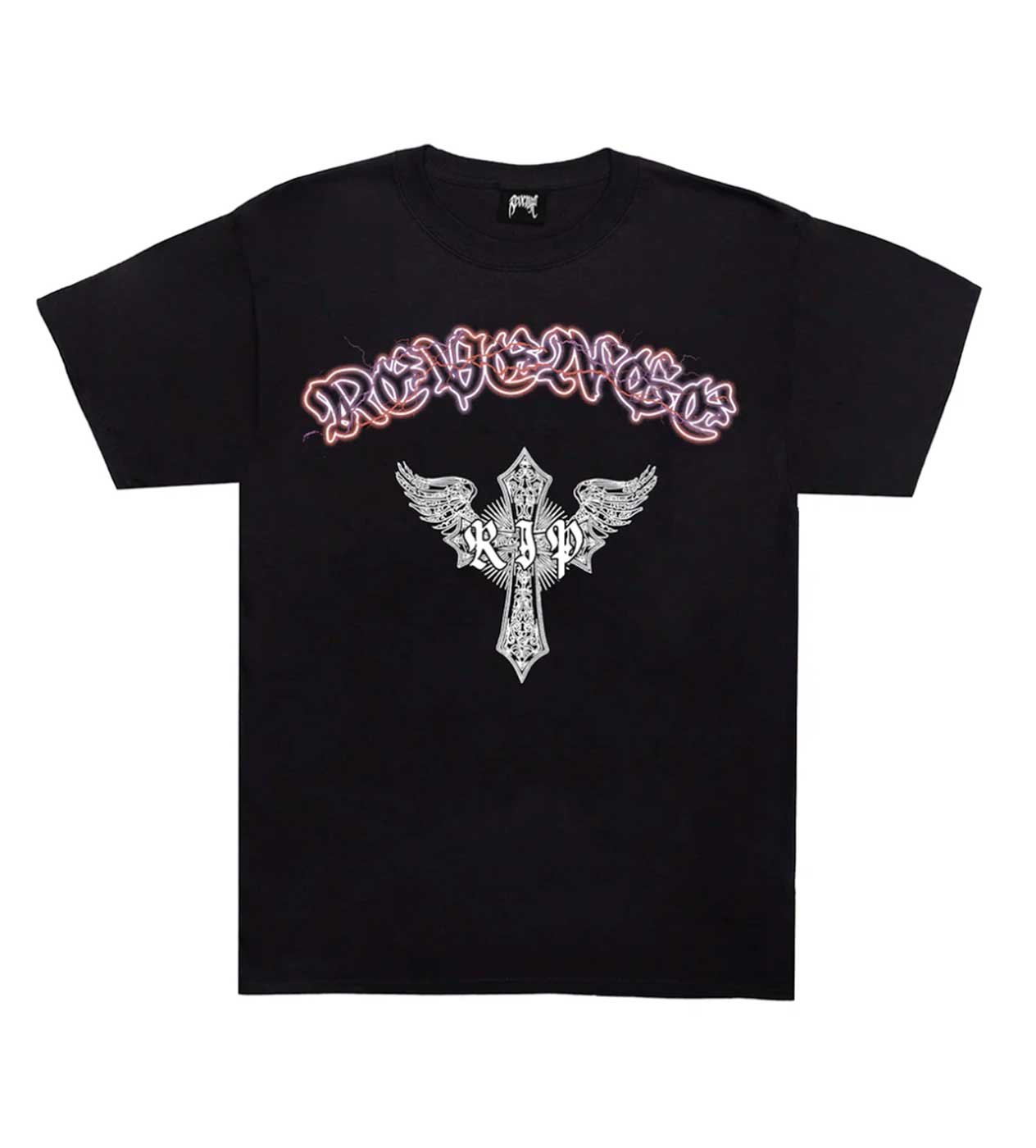 Revenge Lightning Reaper Tee Black