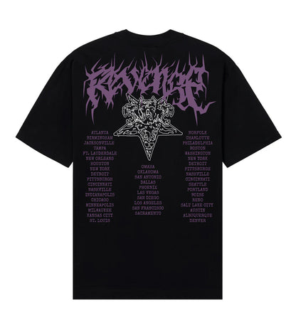 Revenge Metal Tour Tee Black/Purple