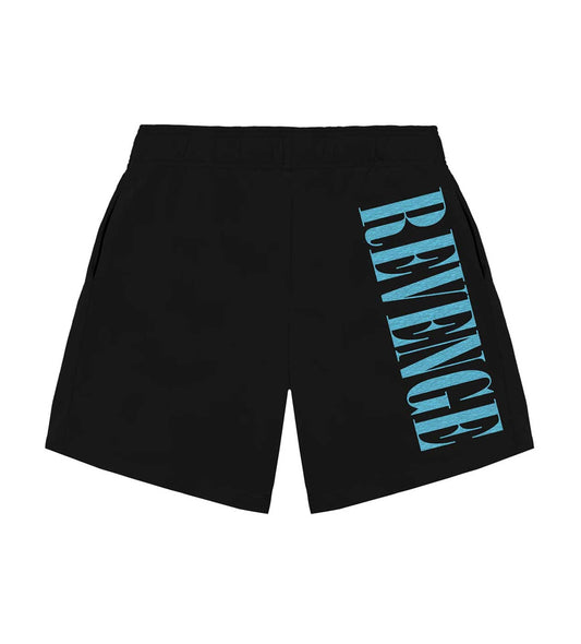 Revenge Nirvana Shorts Black/Blue