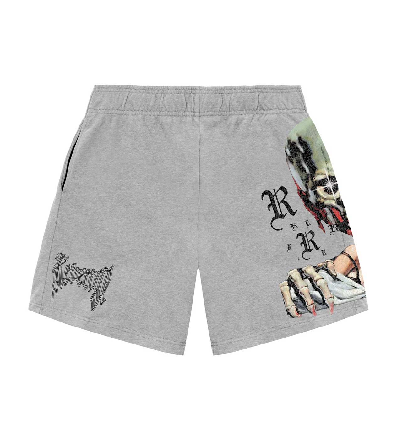 Revenge Paralysis Shorts Heather Grey