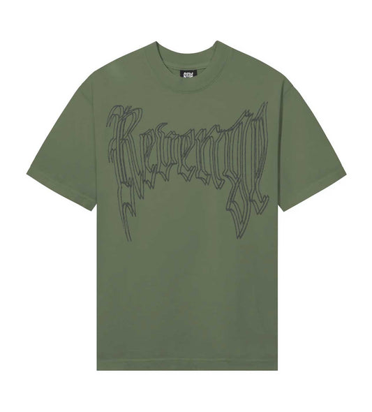 Revenge Paralysis Tee Army Green