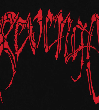 Revenge Red Bones Tee Black