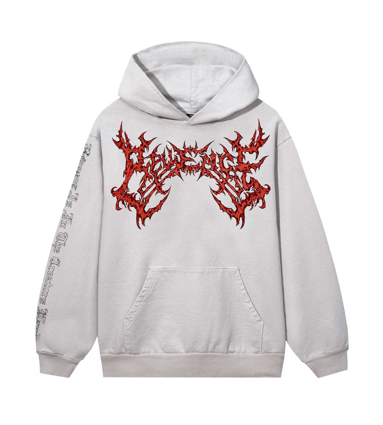 Revenge Relic Hoodie Cement